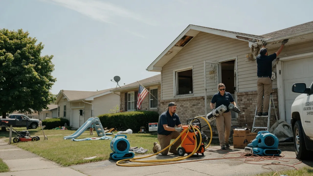 Water Damage Restoration in Alhambra, IL near me